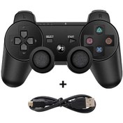 Resim Siyah-sony Ps3 Denetleyici Desteği Bluetooth Kablosuz Gamepad Play Station 3 Joystick Konsolu Forps3 Controle Pc İçin 