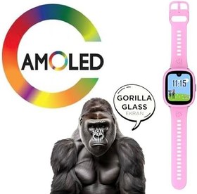 Resim Wiky Watch 5 Plus Akıllı Çocuk Saati - Görüntülü Arama, Gps, Sos, Sağlık Takibi, Güvenli Alan Pembe 