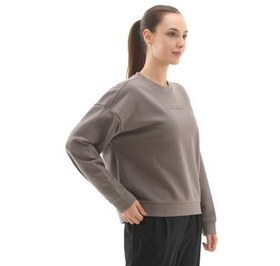 Resim Skechers W Essential Crewneck Kadın Sweatshirt Gri 