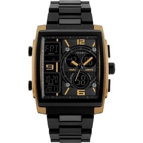 Resim Rogfer Skmeı 1274 Erkek Moda Elektronik Saat Çok Fonksiyonlu Açık Hava Sporları İzle Altın Çok Renkli Çok Renkli 