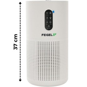 Resim Fegel FG-M03N HEPA 13 / 3 Katmanlı Filtreli Aromatherapy Akıllı Hava Temizleyici (Tuya-Wifi) 