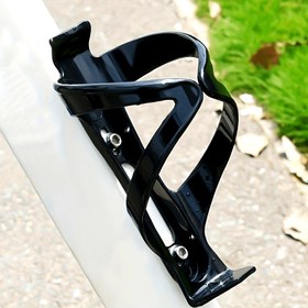 Resim 1 adet Bisiklet Su Şişesi Tutucu - Siyah/Mavi ABS Plastik, Aracı Olmadan Kelepçeli Montaj, Yol ve Dağ Bisikletleri için Güvenli ve Şık Aksesuar, Bu Şık Tasarımla Bisikletinizi Güvenli Hale Getirin, Bisiklet Aksesuarları 