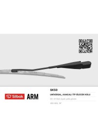 Resim Silbak Hnrlishp Silecek Kolu 550MM Transit Ym 93 
