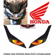 Resim Honda Forza Far Sticker Sarı 