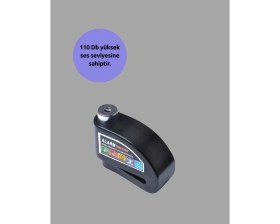 Resim Midas Toptan Home Çift Modlu 110DB Alarmlı Disk Kilidi Suya Dayanıklı 