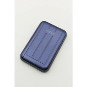 Resim Robor R650 5000 mAh Magnetic Wireless Charger Mavi 