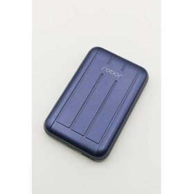 Resim Robor R650 5000 mAh Magnetic Wireless Charger Mavi 