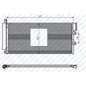 Resim Klima Radyatoru Kondenser Linea 1.3 Jtd 660X305X12 At/Mt Sanzuman 504607557 