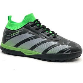 Resim Cool Neymar Çoraplı Çocuk Halısaha Ayakkabısı Yeşil 