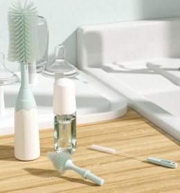 Resim 3'ü 1 Arada Biberon Sterilizatörü - Yeşil 