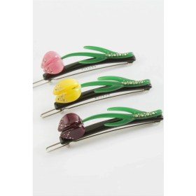 Resim Ronanna Buğz Gül Klipsli Toka 