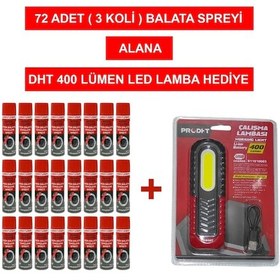 Resim Grayzer Fren Balata Temizleme Spreyi 500 Ml 3 Koli 72 Adet Alana Led Lamba 