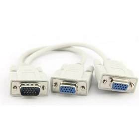 Resim SpeedUF Vga Y Splitter Dönüştürücü Çevirici Çoklayıcı Switch 