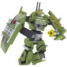 Resim Ausini Outer Space 276 Parça Yeşil Robot 