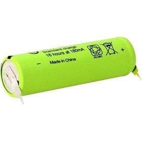 Resim Gp 1.2 Volt 1800 Ma Düz Kafa Puntalı Şarjlı Aa Kalem Pil 180aah 
