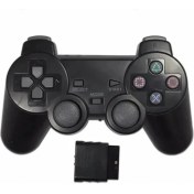 Resim Vigortrading Şeffaf Beyaz-Kablosuz Denetleyici Gamepad Şeffaf Renk 2.4g Titreşim Joystick Controle Gamepad Sony Ps2 Joypad Oyun Aksesuarları (Yurt Dışından) 