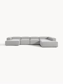 Resim S Home Design Concept Frida 5 Modül Pofidik Modüler Kanepe Xl Köşe Koltuk Takımı Sağ Köşe, Keten Açık Gri 