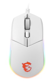 Resim MSI Clutch GM11 White Optik Oyuncu Mouse 