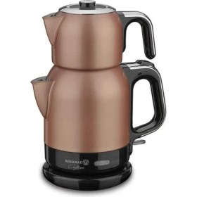 Resim Korkmaz A331-02 Çaytema Elektrikli Çay Makinesi Rosagold 