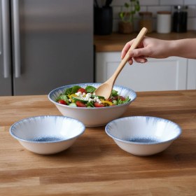 Resim Güral Porselen Enternasyonel Antares 3 Parça Kase Seti 16 cm & 19 cm 14711 