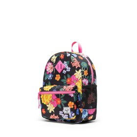 Resim Herschel Heritage™ Çocuk | Su İtici Kumaş Sırt Çantası, 15 L - Siyah Renkli Çiçekli / OS 