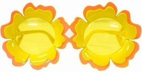 Resim Papatya Şekilli Turuncu Sarı Hawaii Parti Gözlüğü 