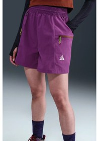 Resim Nike Acg 'death Bloom' Women's Shorts Purple Nylon Naylon Kadın Şort Mor 