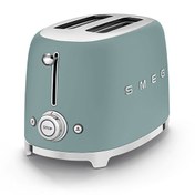 Resim Smeg 50'S Style TSF01EGMEU Special Edition Mat Zümrüt Yeşil Ekmek Kızartma Makinesi 