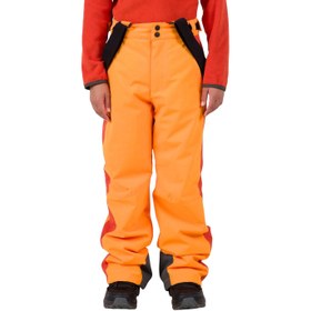 Resim Rossignol Boy Velika Suspenders Pant Erkek Çocuk Turuncu Kayak Pantolonu 