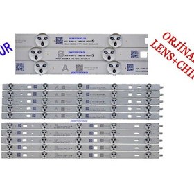 Resim Sony Kdl-40R452 40Inc Ndsoem A-B Type Led Bar Takımı 10Pc 