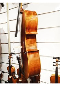 Resim Hdc 41 Masif Kaliteli Hareli Profesyonel Çello 