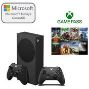 Resim Microsoft XXU-00010 Xbox Series S 1TB SSD Oyun Konsolu Siyah + 1 Kol Siyah + 1 Yıl Gamepass ( Microsoft Türkiye Garantili ) 