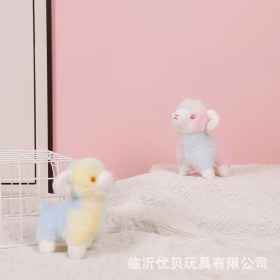 Resim OEMG Yeni Küçük Peluş Kolye Okul Çantası Çekicilik Anahtarlık Yeni Butik Kapma Makinesi Klip Bebek Makine Bebekleri (Yurt Dışından) 