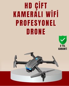Resim LaraThec Katlanabilir 4K Kamera Drone Uzaktan Kumandalı Profesyonel Drone 