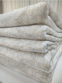 Resim Selçuklu Tekstil Süngerli Koltuk Çekyat Örtüsü Damar Desenli Parlak Ve Kaymaz 