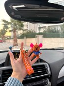 Resim OTOMOGARAJ Otomobil dikiz süsü winnie the pooh little roo dikiz süsü ve oto anahtarlık set 
