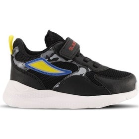 Resim Slazenger KASHI KTN Çocuk Cırt Cırtlı Siyah / Kırmızı Sneaker 