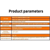 Resim Quartzite H927 Endüstriyel Sınıf 4g Yönlendirici 150MBPS 4g Lte Cat4 Yönlendirici Harici Anten Desteği 16 Wifi Kullanıcısı Ab Fişi (Yurt Dışından) 