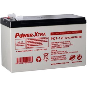 Resim Power-Xtra 12V 7 Ah F2 Pin Bakımsız Kuru Akü 