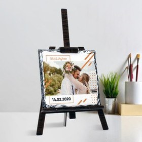 Resim Sevgililer Günü Hediyesi Şövalye Ayaklı Taş 