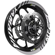 Resim Yamaha Mt-25 Jant Şeridi Gri 