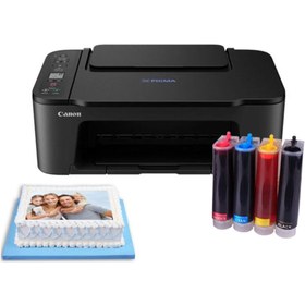 Resim CANON ORJ Canon E3340 Wıfı Bitmeyen Kartuşlu Resimli Pasta Yazıcısı 
