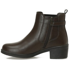 Resim Polaris 167073.z5pr Kahverengi Kadın Topuklu Bot 000000000102054746 Kahverengi 