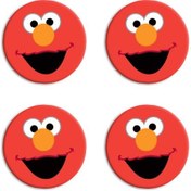 Resim Elmo Ps5/ps4/ps3/xbox One/one X/one S/series X/series S 3d Analog Silikon Koruyucu -4 Adet Elmo-4 