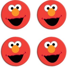 Resim Elmo Ps5/ps4/ps3/xbox One/one X/one S/series X/series S 3d Analog Silikon Koruyucu -4 Adet Elmo-4 