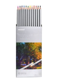 Resim Monami Artist Kuru Boya Kalemi 12 Renk Standart 