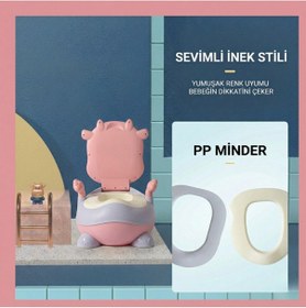 Resim Tuvalet Eğitici Lazımlık - Pembe 