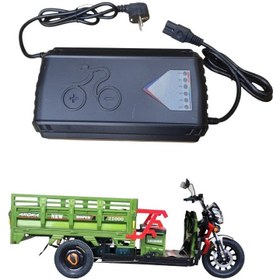 Resim KOÇAK MOTOR Elektrikli Kasalı Şarj Cihazı Devre Kesicili Göstergeli 72V 80AH 