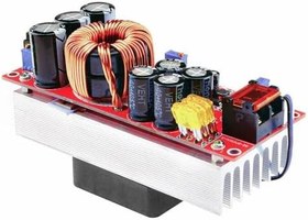 Resim 1800W 20A DC-DC 10V-60V Gerilim Yükseltici Güç Kaynağı Modülü Sabit Akım ve Ayarlanabilir Çıkış 