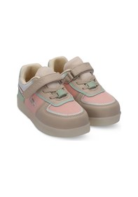 Resim Slazenger PERLE Çocuk Cırt Cırtlı Bej Sneaker 